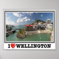 Wellington - Nya Zeeland - I Kärlek -