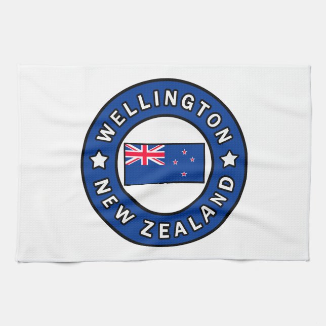 Wellington Nya Zeeland Kökshandduk (Horisontell)
