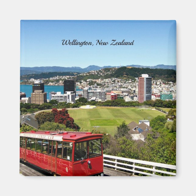 Wellington, Nya Zeeland Magnet (Framsidan)