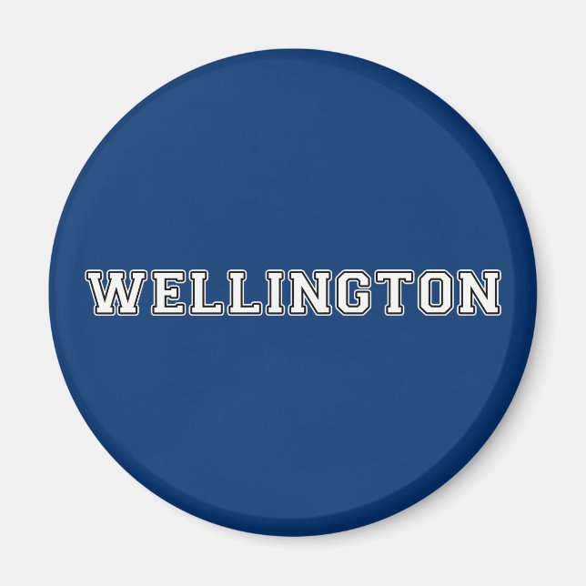 Wellington Nya Zeeland Magnet (Framsidan)