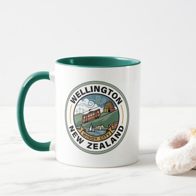 Wellington Nya Zeeland Mugg (Med munk)