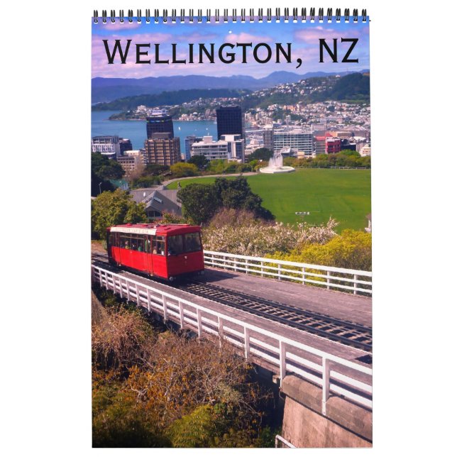 wellington nz kalender (Omslag)