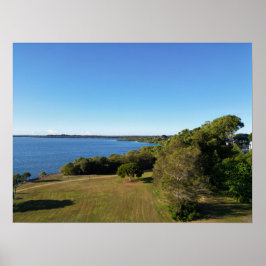 Wellington Point Queensland Coastal Park View Poster