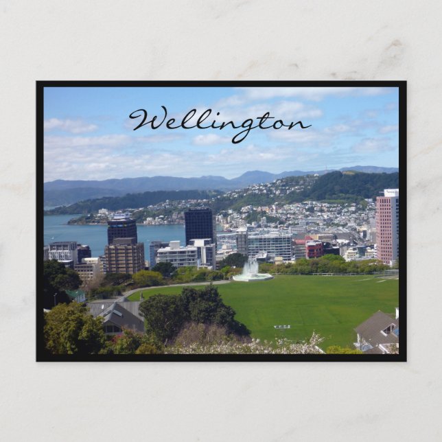 wellington vista vykort (Framsida)