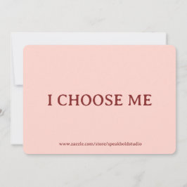 Wellness & Encouragement Custom Card For Her Julkort