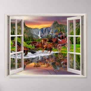 WELLS FARGO DILIGENS POSTER