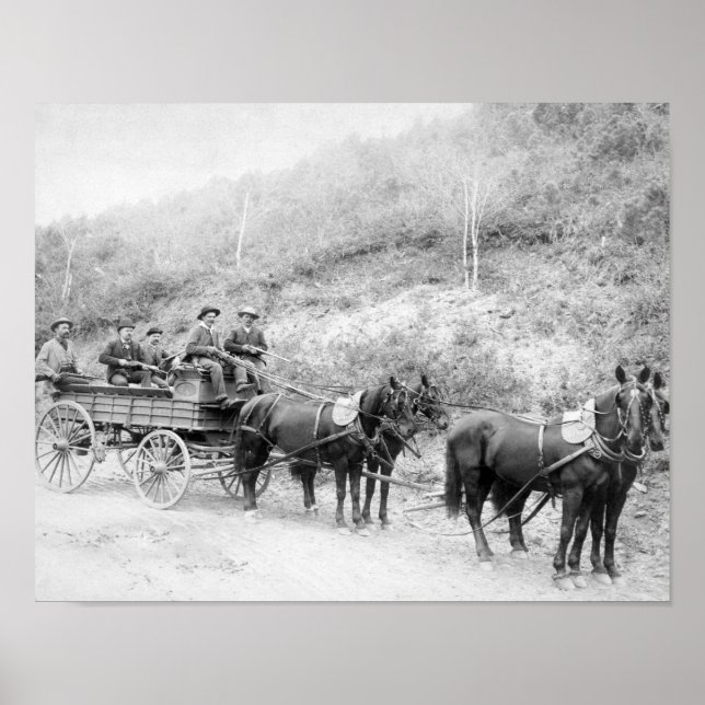 Wells Fargo Express Company Poster (Framsidan)