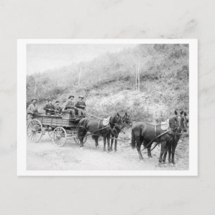 Wells Fargo Express Company Vykort