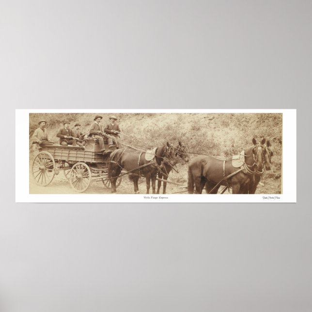 "Wells Fargo Express" Poster (Framsidan)