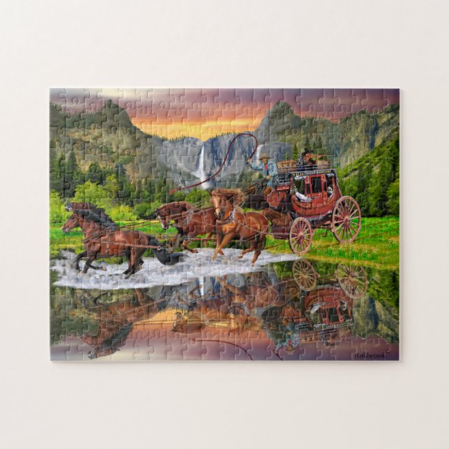 WELLS FARGO STAGECOACH PUSSEL (Horisontell)