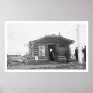 Wells Fargo Tanana Alaska 1909 Poster