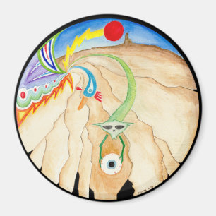 "Wellspring" Mandalamagnet Magnet