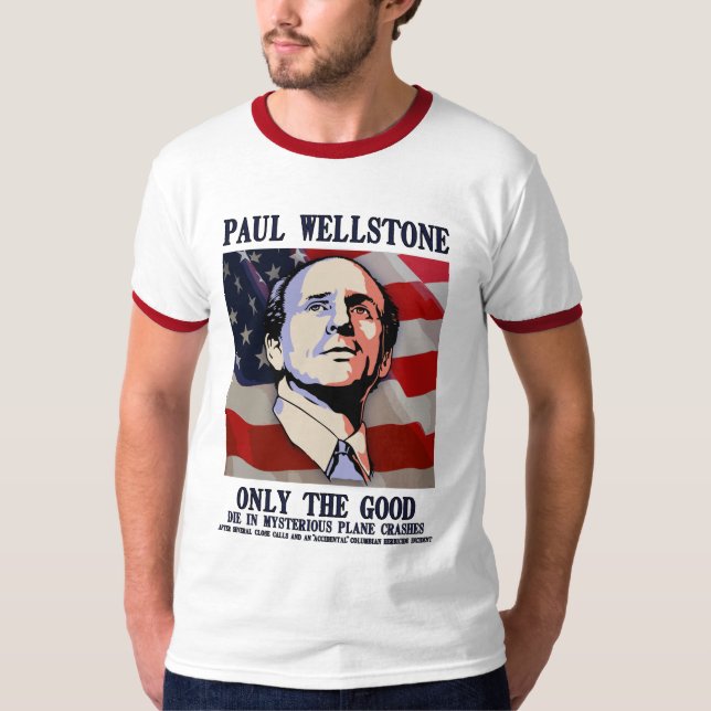 Wellstone - endast bran t-shirt (Framsida)