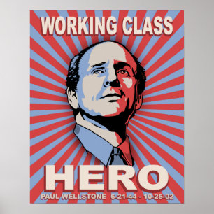 Wellstone hjälte poster