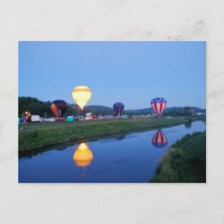 Wellsville Balloon Rally 3-vykort Vykort