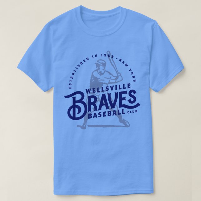 Wellsville Braves T Shirt (Design framsida)