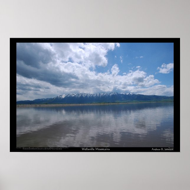 Wellsville Mountains Poster (Framsidan)