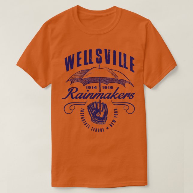 Wellsville Rainmakers T Shirt (Design framsida)