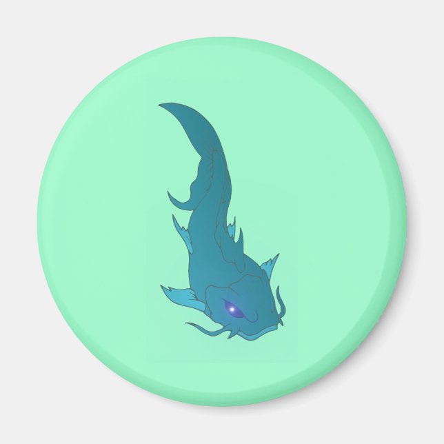 Wels catfish magnet (Framsidan)