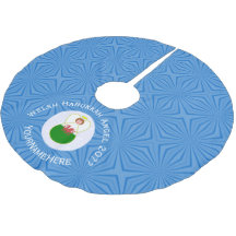 Welsh Angel Hanukkah Flagga Personlig