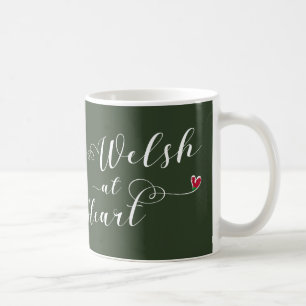 Welsh At Heart Mugg, Wales Kaffemugg