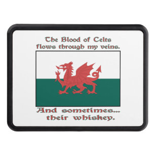 Welsh Blood of Celts and Whiskey Dragkroksskydd