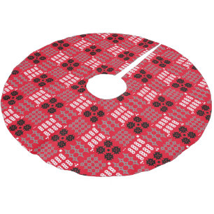 Welsh Carthen Blanket Tapestry Design Julgransmatta Borstad Polyester