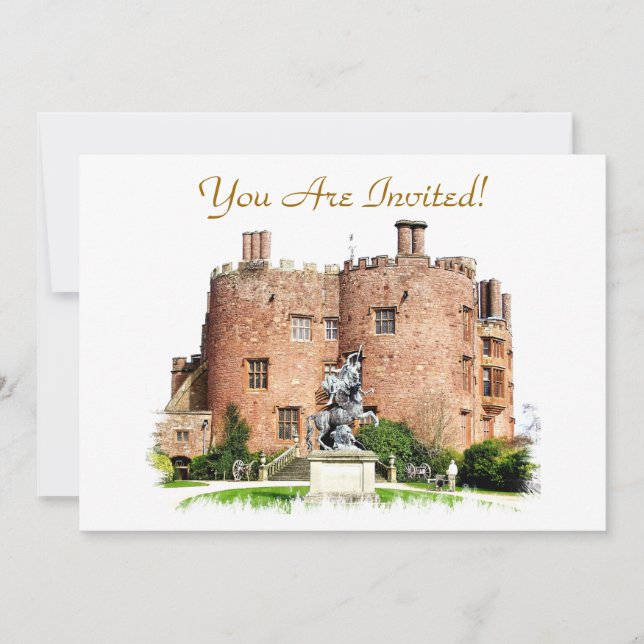 WELSH CASTLES INBJUDNINGAR (Framsida)