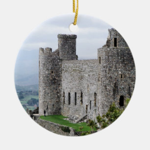 WELSH CASTLES JULGRANSPRYDNAD KERAMIK