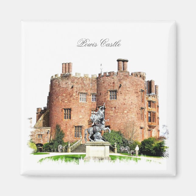 WELSH CASTLES MAGNET (Framsidan)