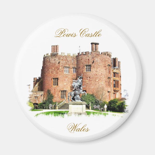 WELSH CASTLES MAGNET (Framsidan)