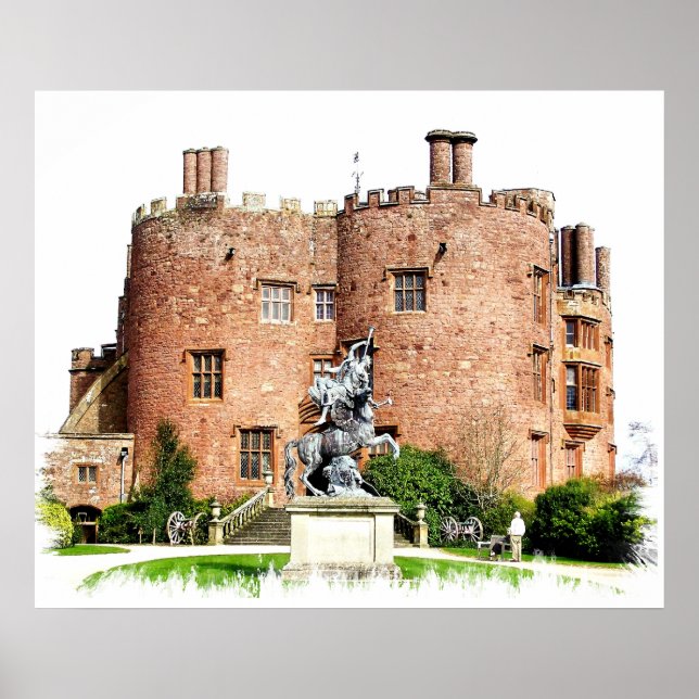 WELSH CASTLES POSTER (Framsidan)