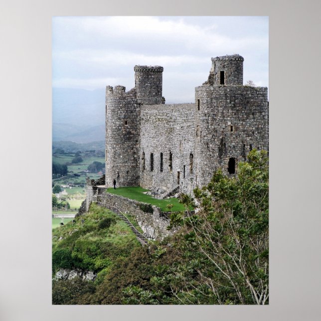 WELSH CASTLES POSTER (Framsidan)