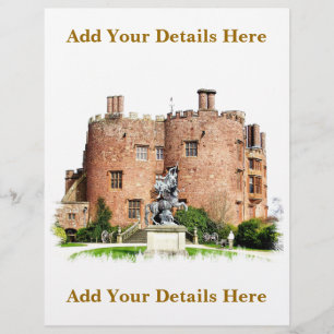 WELSH CASTLES REKLAMBLAD