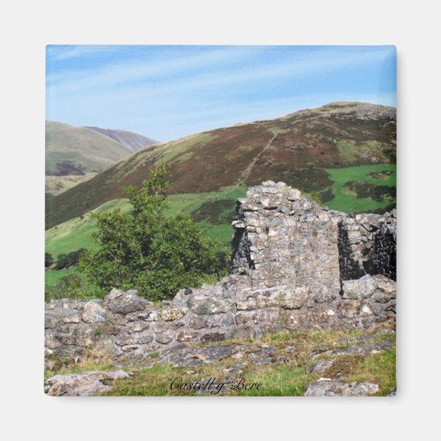 WELSH CASTLES UK MAGNET (Framsidan)
