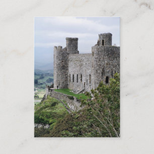 WELSH CASTLES VISITKORT