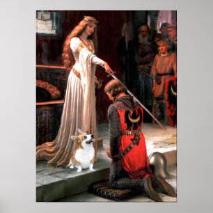 Welsh Corgi 2 - Accolade Poster