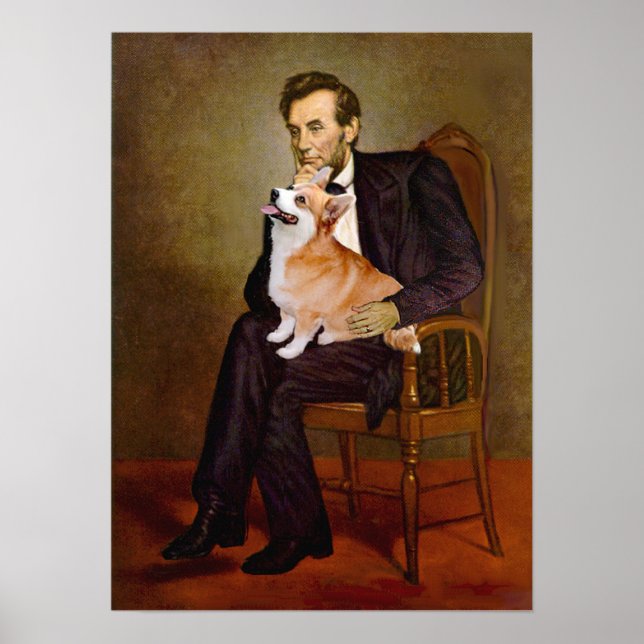 Welsh Corgi 7b Pembroke - Lincoln Poster (Framsidan)