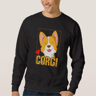 Welsh Corgi Cardigan Hund Lång Ärmad Tröja