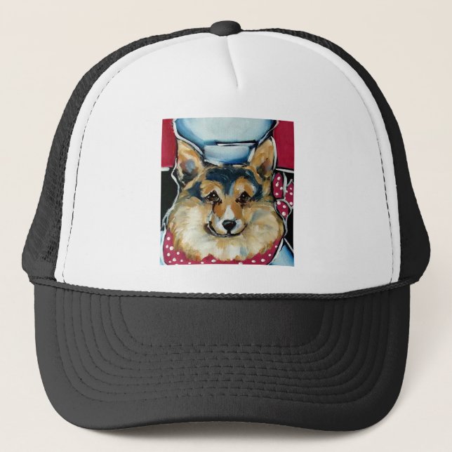 Welsh Corgi Cardigan Keps (Framsida)