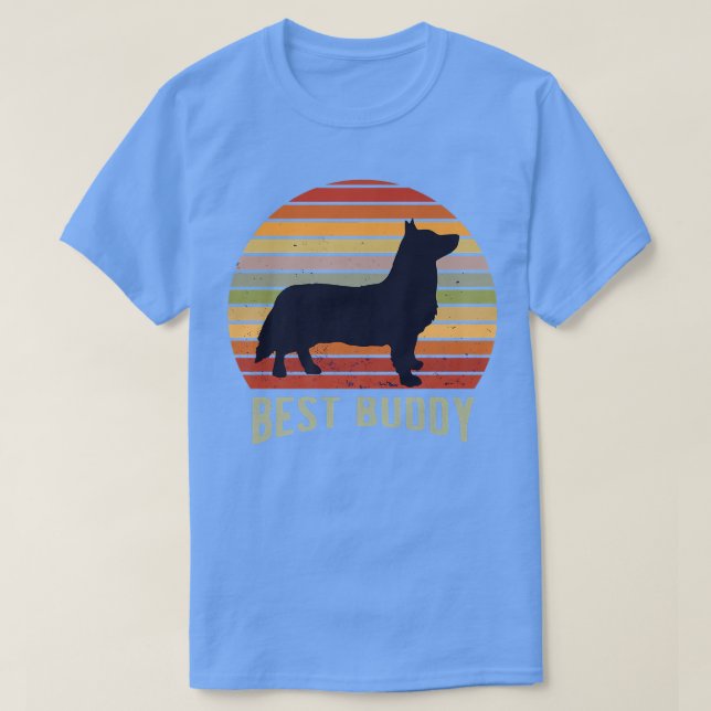 Welsh Corgi Dog Breed 1523 T Shirt (Design framsida)