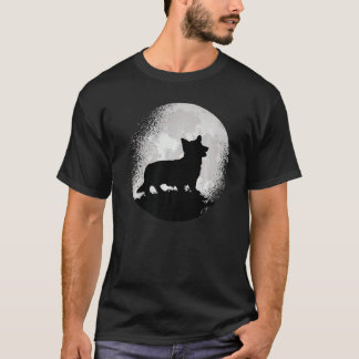 Welsh Corgi Dog Retro 5 T Shirt