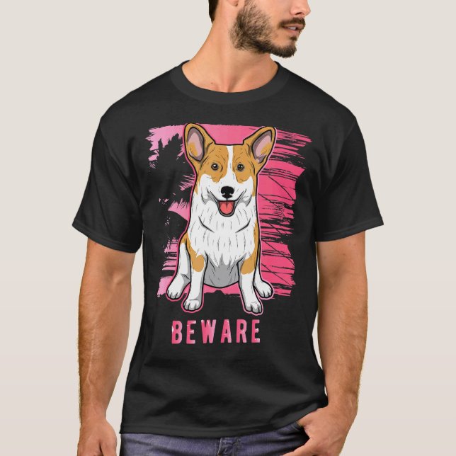 Welsh Corgi För Män Kvinnor T Shirt (Framsida)