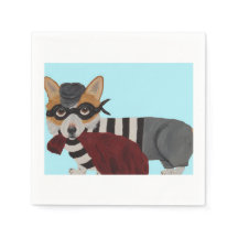 Welsh Corgi Godsstöld Inbrottstjuv