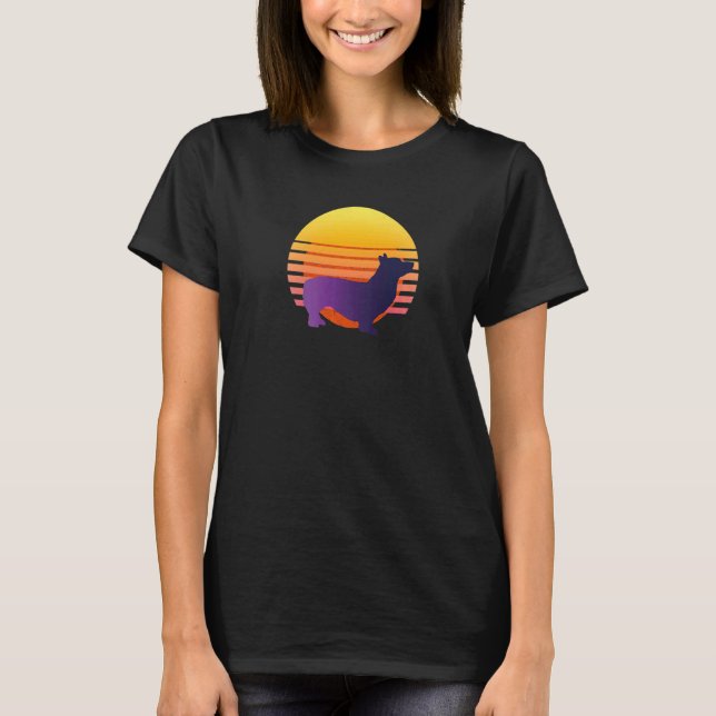 Welsh Corgi Hund aveln 13 T Shirt (Framsida)