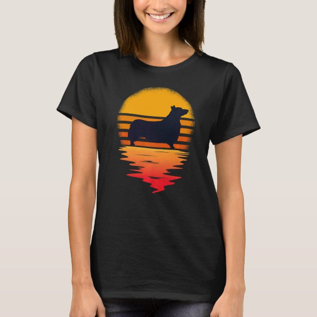 Welsh Corgi Hund aveln 99 T Shirt (Framsida)