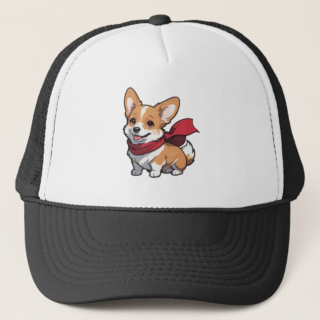 Welsh Corgi hund Keps (Framsida)