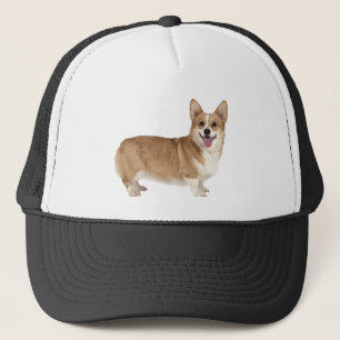 Welsh Corgi Hund Pet Animal Anpassningsbar Trucker Keps