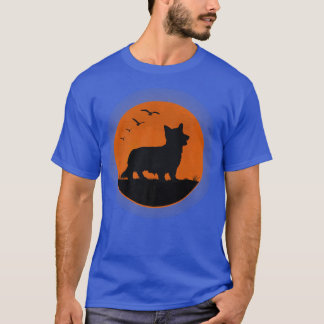 Welsh Corgi Hund Retro1583 T Shirt