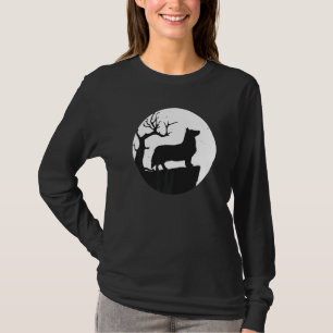 Welsh Corgi Hund Retro 16 T Shirt